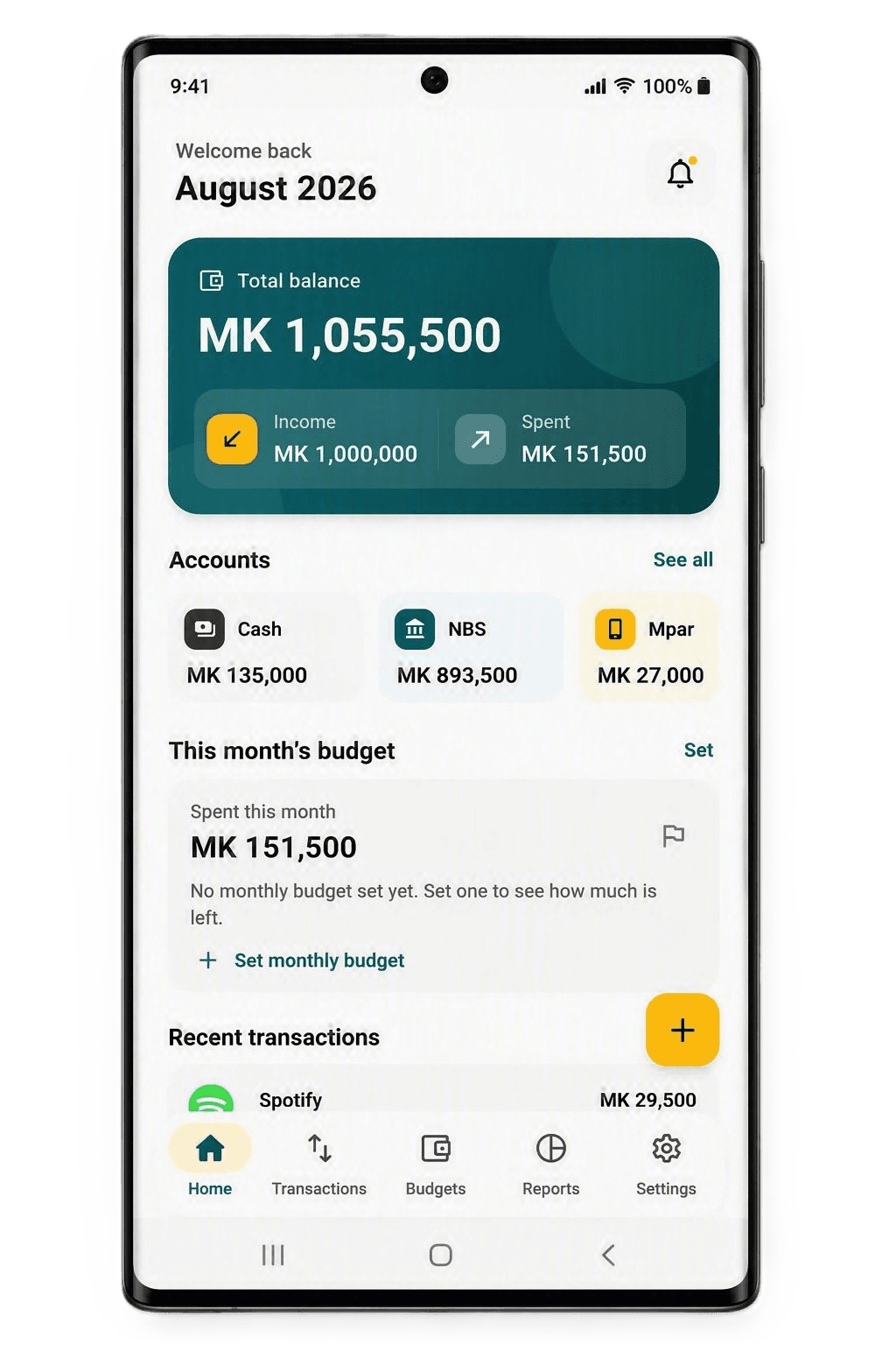 Zonse App mobile preview